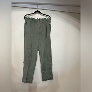 Universal threads, size 18, Jeans Straight Vintage Stretch Olive Green.